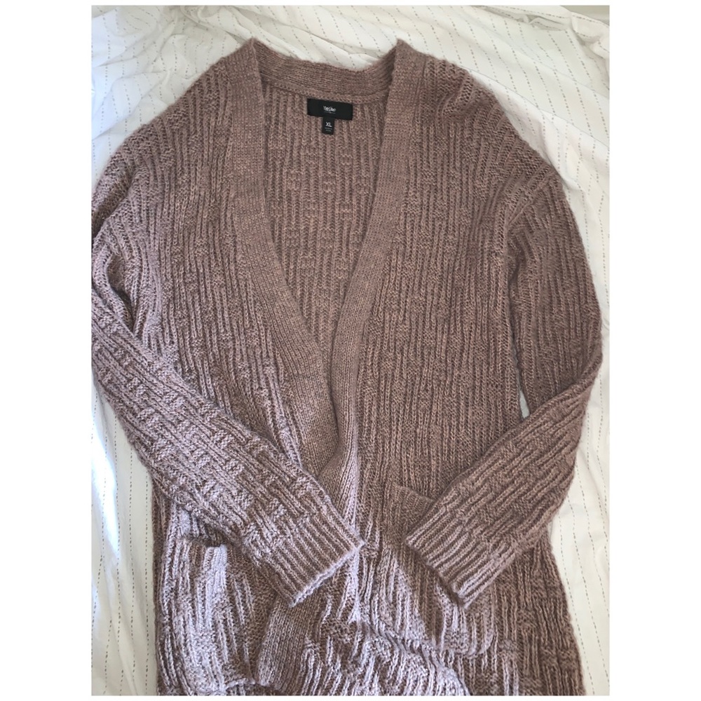 Dusty-Rose Cardigan